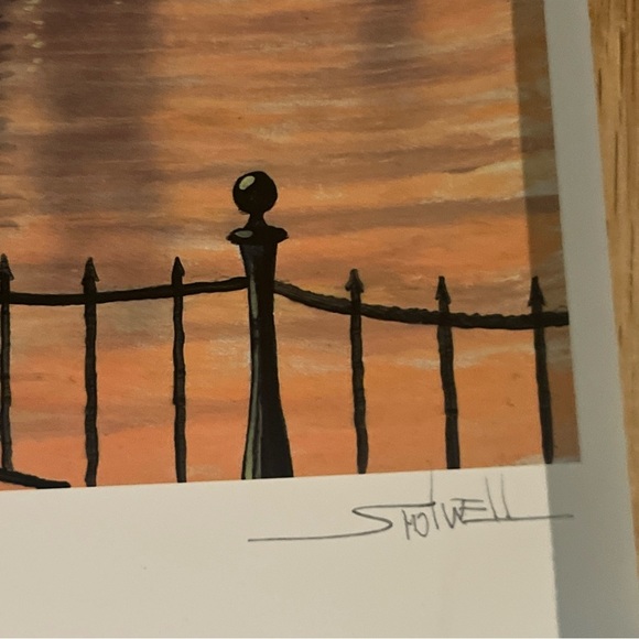 LONDON FOG Signed Limited Edition Seriolithograph by Kenneth Shotwell 1185/2250 - Picture 5 of 10